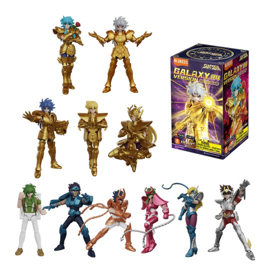 MODEL KIT DE BLOKEES SAINT SEIYA GALAXY V04 GOLD ZODIAC SURTIDO - XtremePlay Colombia