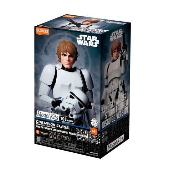 MODEL KIT DE BLOKEES STAR WARS CHAMP 04 LUKE STORMTROOPER - XtremePlay Colombia