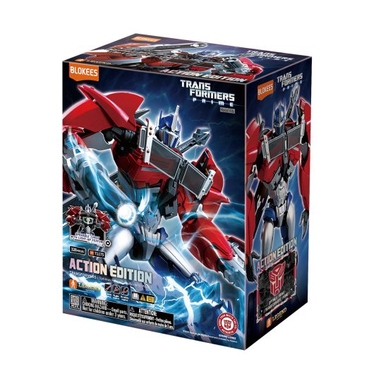 MODEL KIT DE BLOKEES TRANSFORMERS ACTION EDITION 06 OPTIMUS PRIME - XtremePlay Colombia