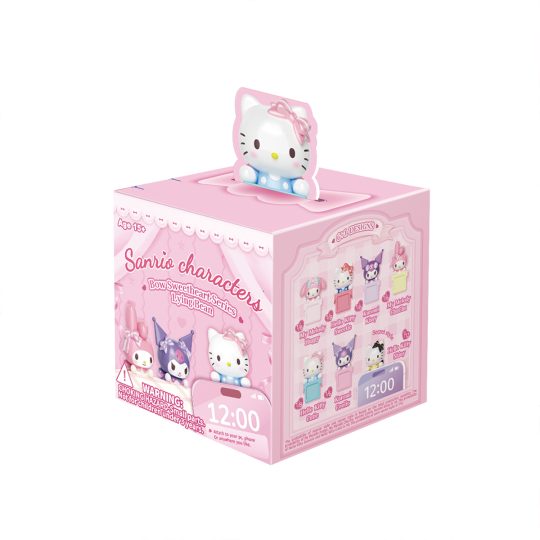 SANRIO BOW SWEETHEART BLIND BOX STRAP FIGURES SET 12 PEARL/MATTE - XtremePlay Colombia