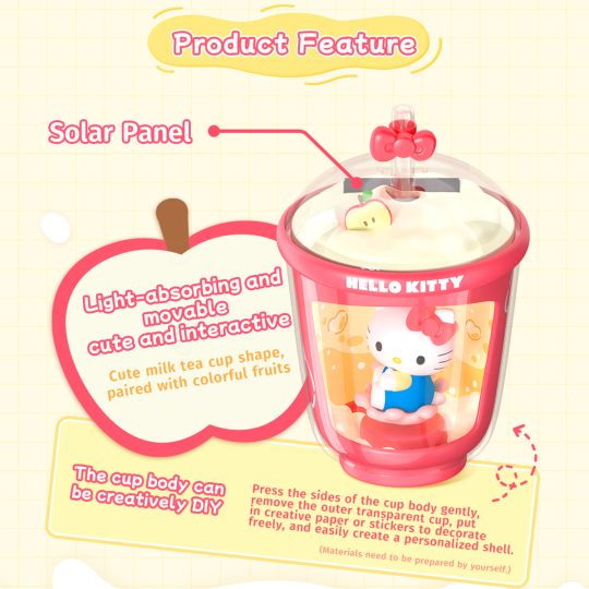 SANRIO MILK TEA CUP LIGHTUP COLLECTIBLE FIGURES SET 6 SOLAR EDIT - XtremePlay Colombia