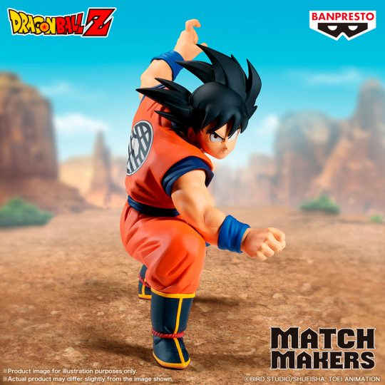 FIGURA BANDAI BANPRESTO DRAGON BALL Z MATCH MAKERS SON GOKU - XtremePlay Colombia