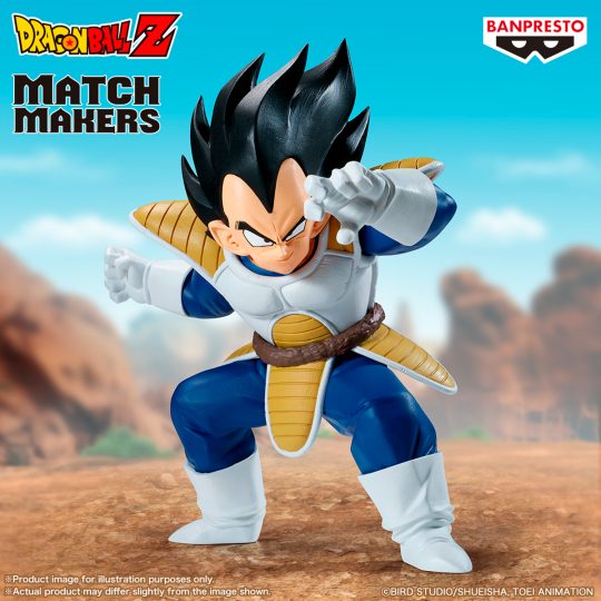 FIGURA BANDAI BANPRESTO DRAGON BALL Z MATCH MAKERS VEGETA - XtremePlay Colombia