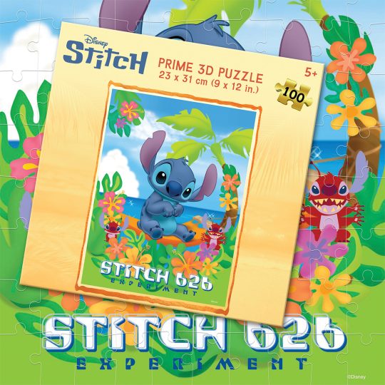 ROMPECABEZAS 3D 100 PZS DISNEY STITCH - XtremePlay Colombia