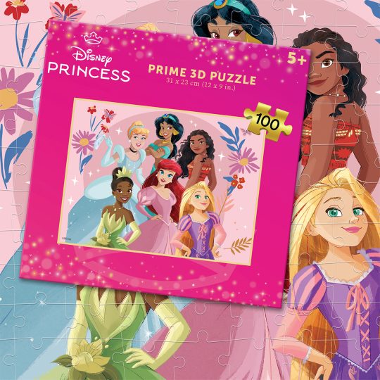 ROMPECABEZAS 3D 100 PZS DISNEY PRINCESAS - XtremePlay Colombia