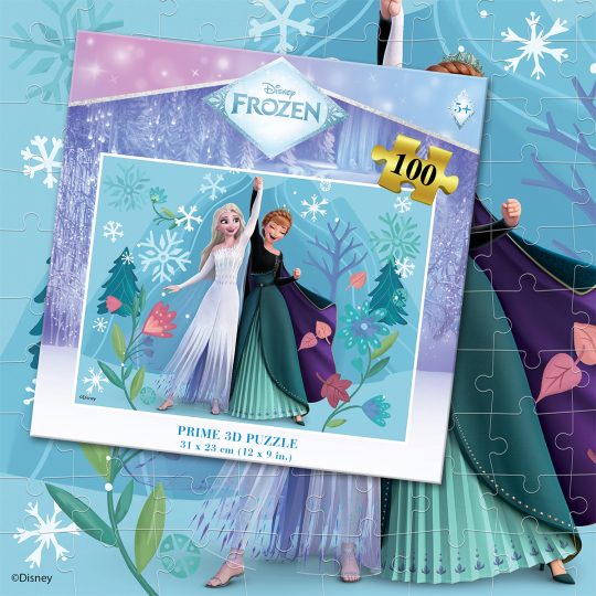 ROMPECABEZAS 3D 100 PZS DISNEY FROZEN - XtremePlay Colombia