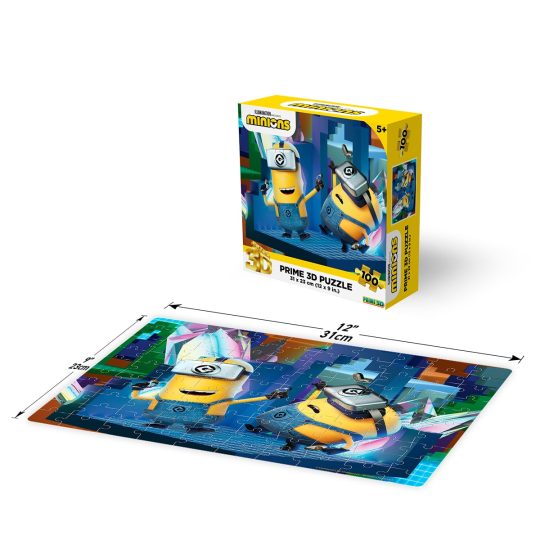 ROMPECABEZAS 3D 100 PZS UNIVERSAL MINIONS - XtremePlay Colombia