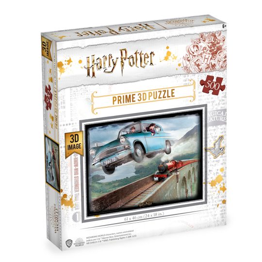 ROMPECABEZAS 3D 500 PZS HARRY POTTER AUTO ENCANTANDO FORD ANGLIA - XtremePlay Colombia