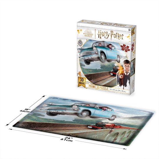 ROMPECABEZAS 3D 500 PZS HARRY POTTER AUTO ENCANTANDO FORD ANGLIA - XtremePlay Colombia