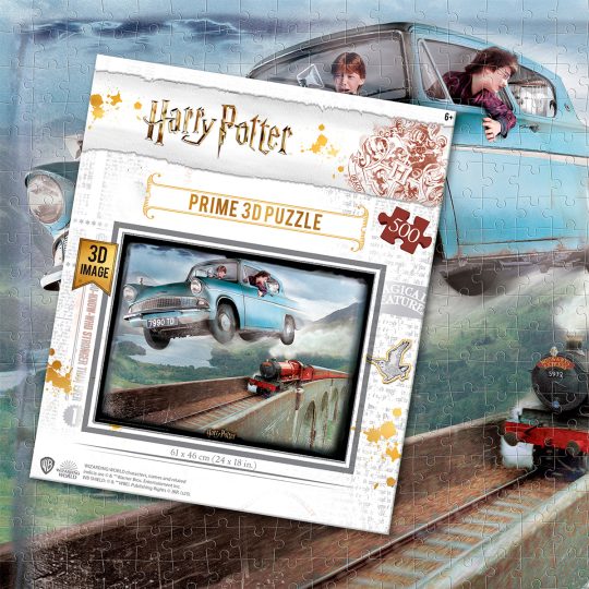 ROMPECABEZAS 3D 500 PZS HARRY POTTER AUTO ENCANTANDO FORD ANGLIA - XtremePlay Colombia