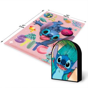 Rompecabezas 3D 300 Piezas Disney Stitch en Lata con Forma