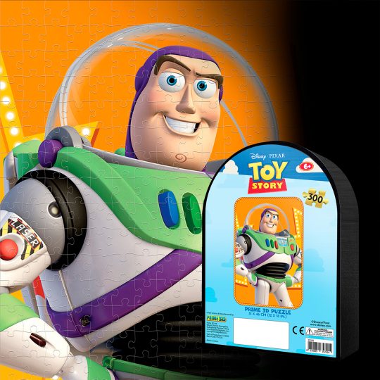 ROMPECABEZAS 3D 300 PZS TOY STORY BUZZ LIGHTYEAR EN LATA CON FORMA - XtremePlay Colombia