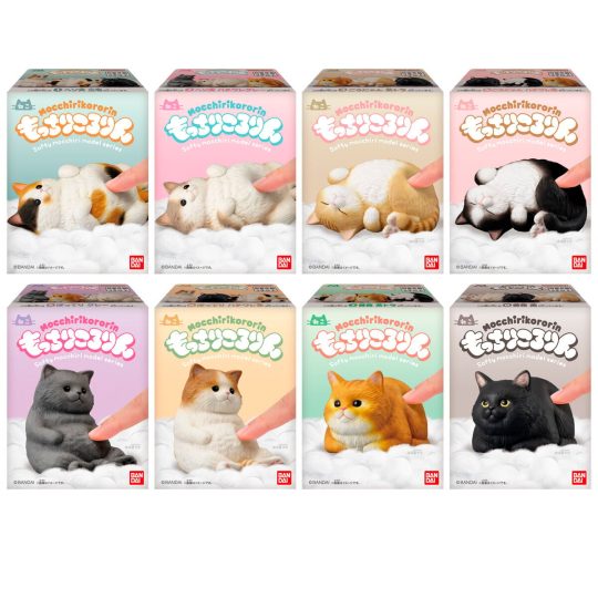 FIGURA BANDAI SHOKUGAN MOCCHIRI KORORIN CATS SURTIDO - XtremePlay Colombia