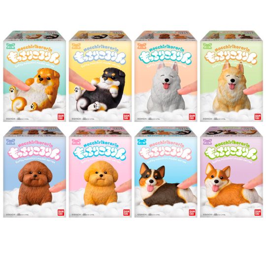 FIGURA BANDAI SHOKUGAN MOCCHIRI KORORIN DOGS SURTIDO - XtremePlay Colombia