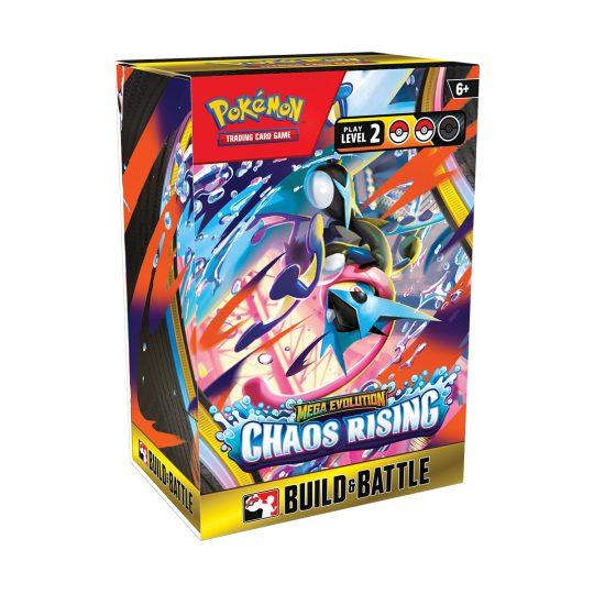 CARTAS DE POKEMON TCG MEGA EVOL CHAOS RISING BUILD/BATTLE BOX ENG