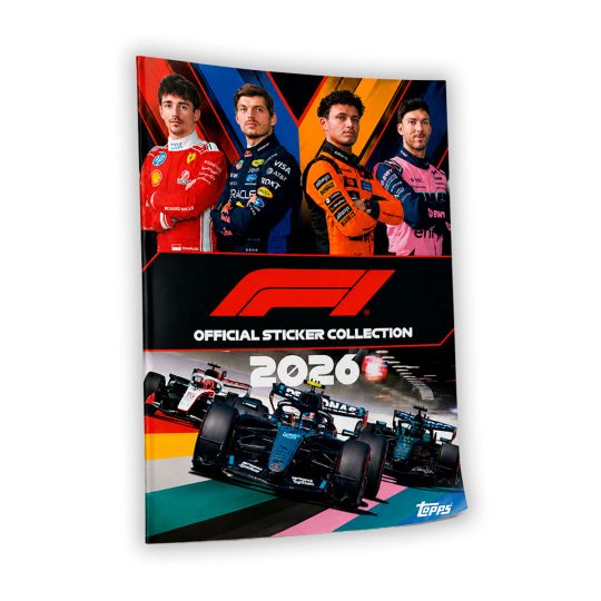 ALBUM Y STICKERS TOPPS FORMULA 1 2026/2027